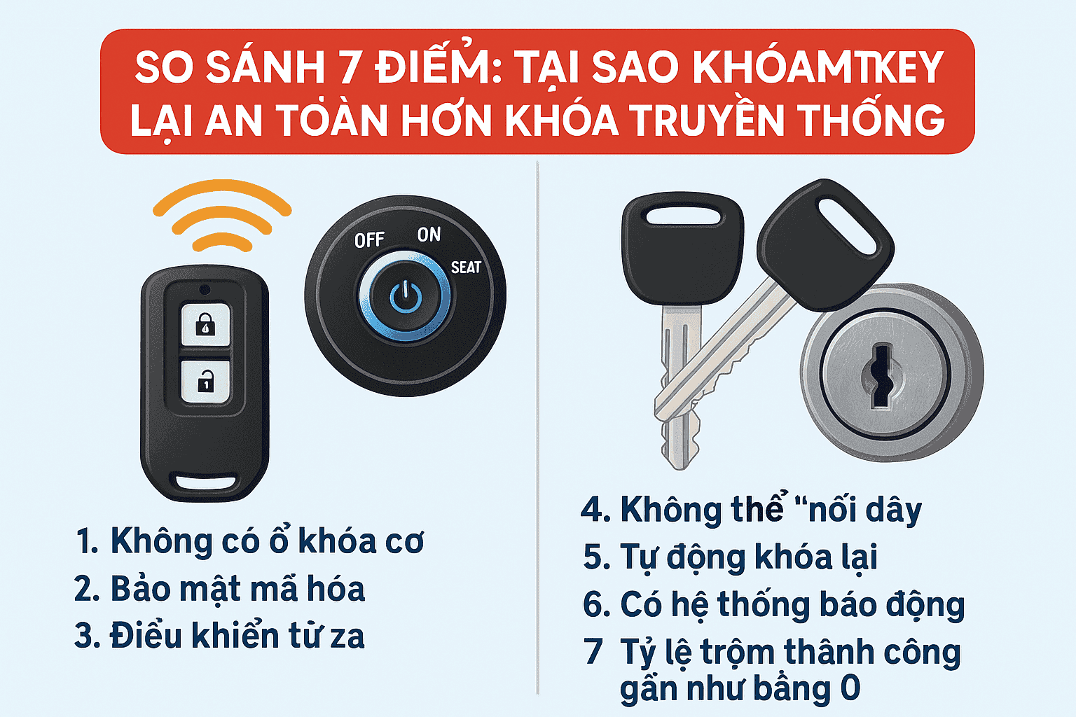 Tại sao smartkey lại an toàn hơn