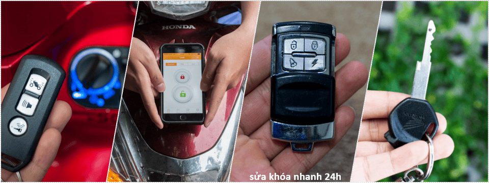 lắp khóa chống trộm xe máy tại nhà