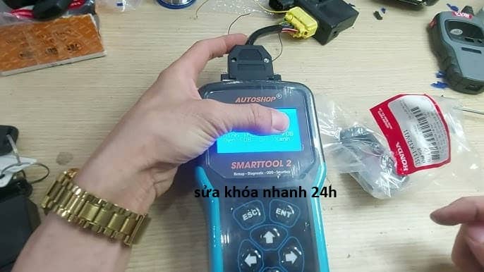 reset & lập trình remote smartkey xe máy