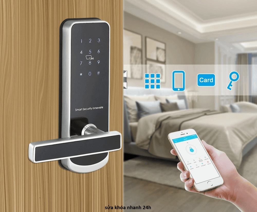 sửa khóa điện tử tphcm giá rẻ