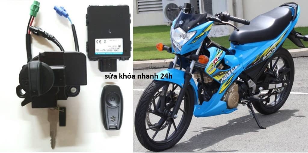 sửa khóa xe raider tphcm