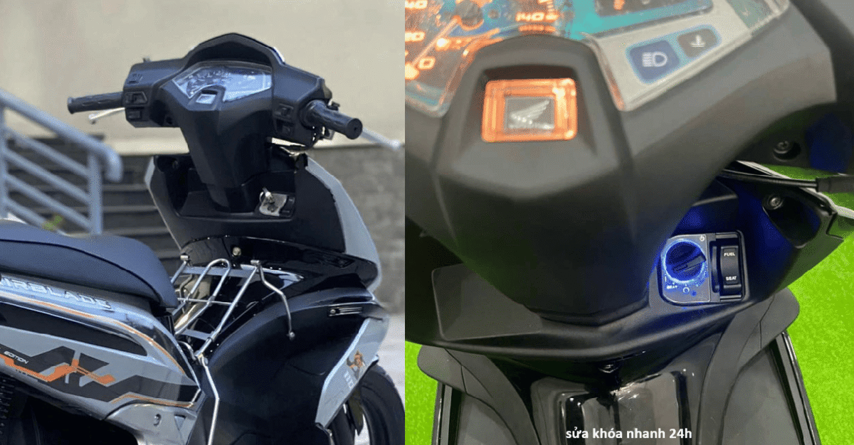 thợ sửa khóa xe air blade tại nhà