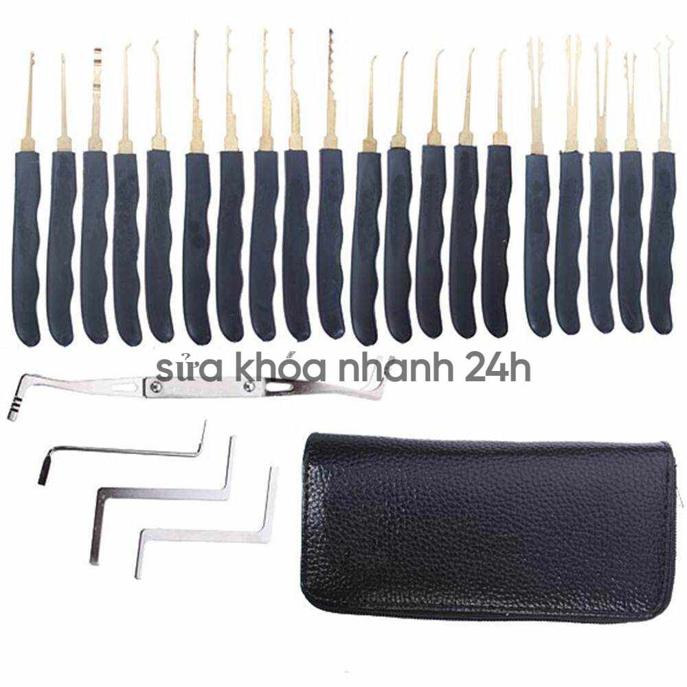 Bộ dụng cụ sửa khóa cần thiết cho thợ mới