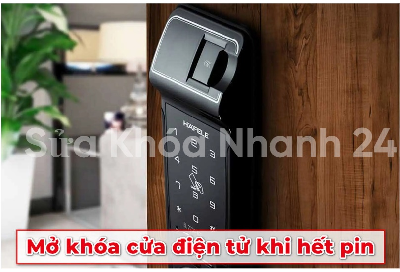 Dịch vụ sửa khóa điện tử bị vô hiệu hóa tại tphcm