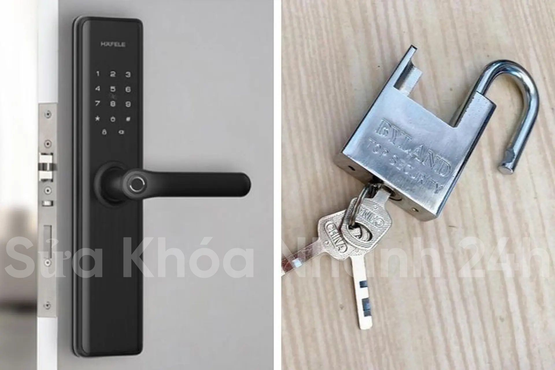 Khóa điện tử có an toàn hơn khóa cơ không
