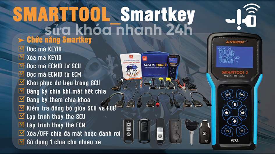 Lựa Chọn Máy Lập Trình Smartkey Cho Thợ Mới Và Thợ Chuyên Nghiệp