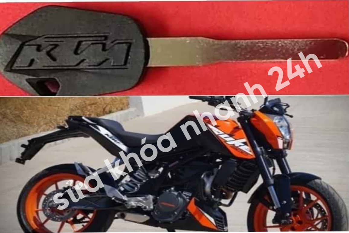 thợ sửa khóa xe KTM Duke TPHCM giá rẻ