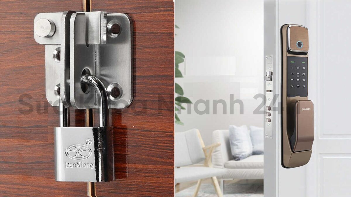 Bạn Nên Mua Khóa Điện Tử Hay Khóa Cơ Truyền Thống