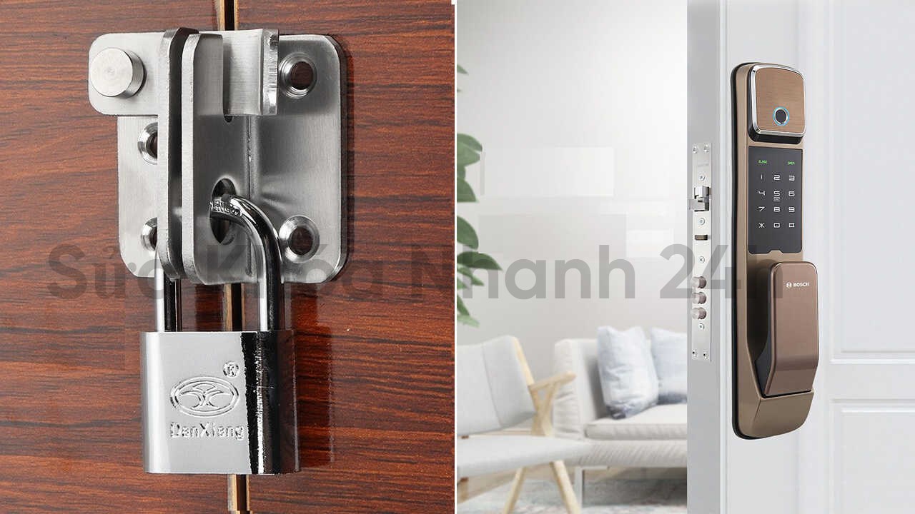 Bạn Nên Mua Khóa Điện Tử Hay Khóa Cơ Truyền Thống